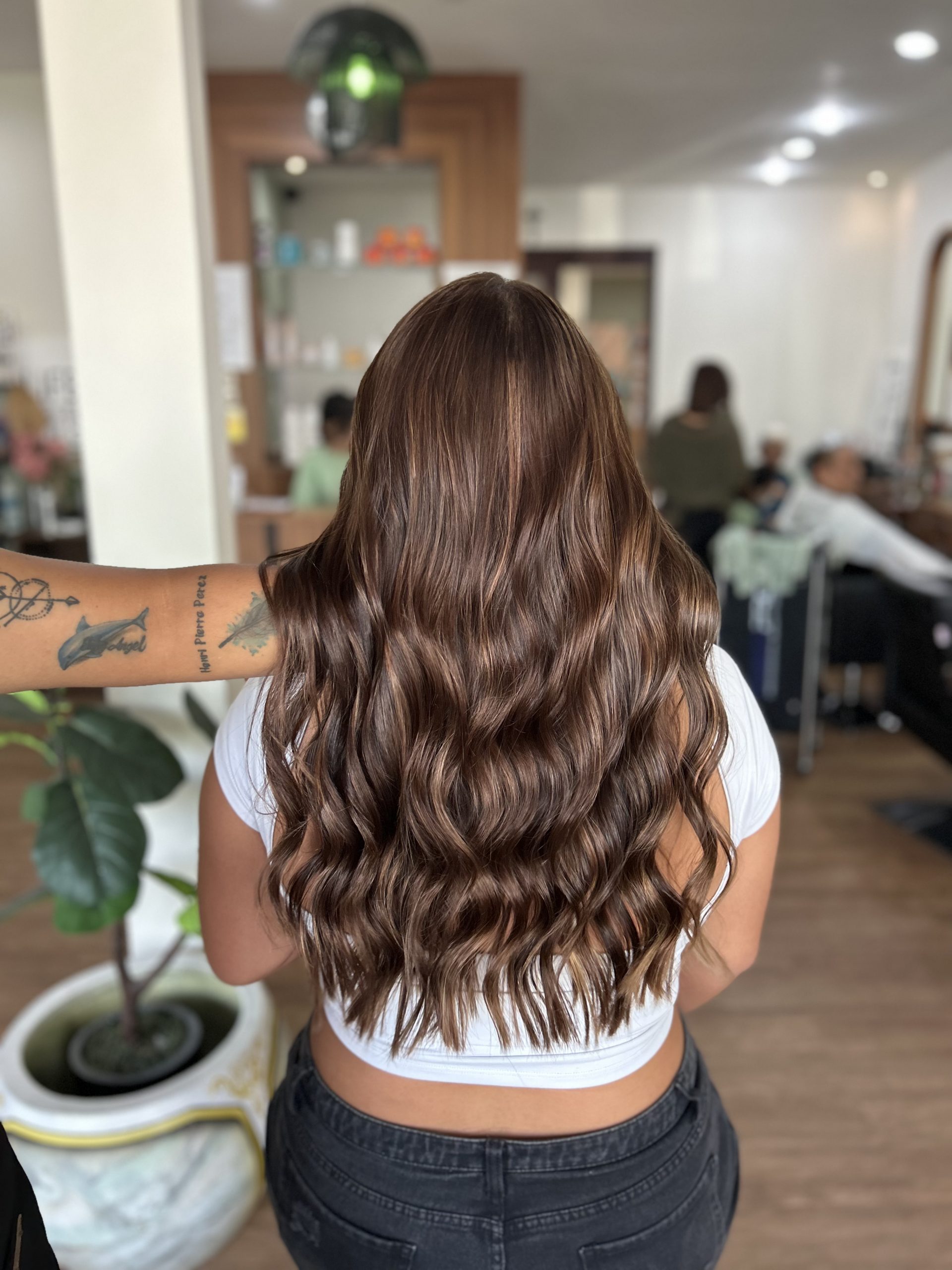 keratin hair treatment at Noemi Beauty Salon
